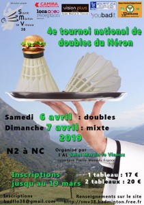 2019 - Tournoi Néron - Affiche